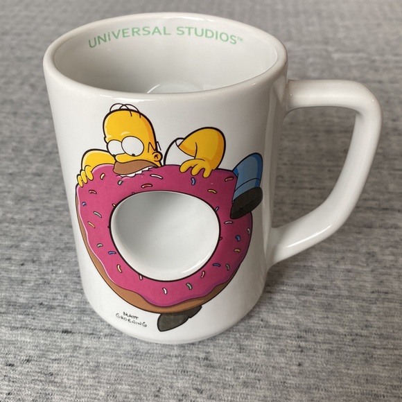 The Simpsons Other - The Simpsons Universal Studios Homer Simpson Mug